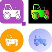 Tractor Icon Design vector