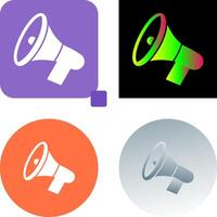 Announcement Speaker Icon Design vector