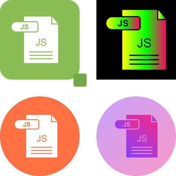 JS Icon Design vector