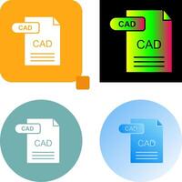 CAD Icon Design vector