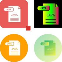 Java Icon Design vector
