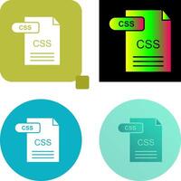 CSS Icon Design vector