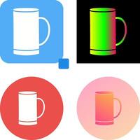 Beer Mug Icon Design vector