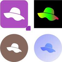 Hat Icon Design vector