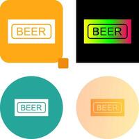 Beer Sign Icon Design vector