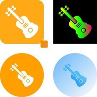 violín icono diseño vector