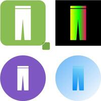 Trousers Icon Design vector