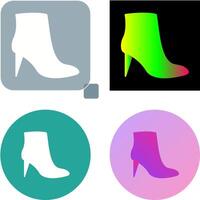 Stilletos Icon Design vector