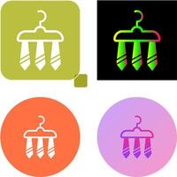 Three Ties Icon Design vector