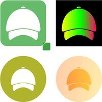 diseño de icono de gorra vector