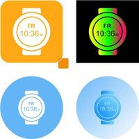 Sports Watch Icon Design vector