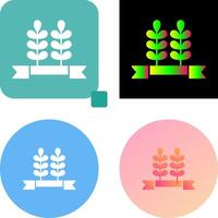 Wheat Icon Design vector