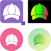 P Cap Icon Design vector