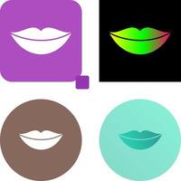 labios icono diseño vector