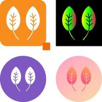 Herb Icon Design vector