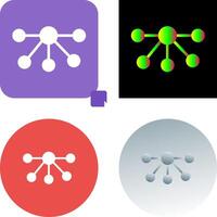 Nodes Icon Design vector