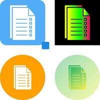 Data Files Icon Design vector