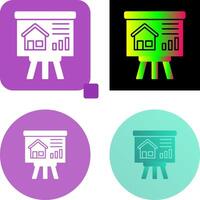 Presentation Icon Design vector