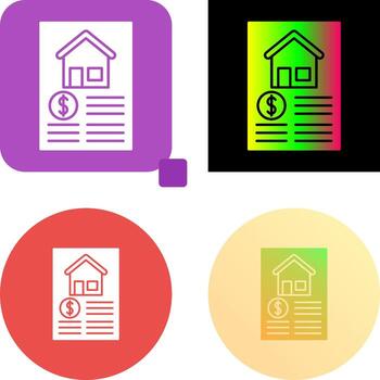 Document Icon Design vector