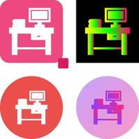 Table Icon Design vector