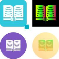 Book Icon Design vector