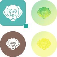 Dog Icon Design vector