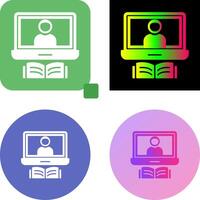 Lesson Icon Design vector