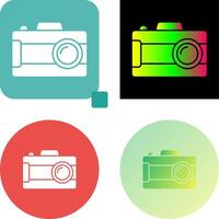 Digital Camera Icon Design vector