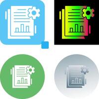 SEO Report Icon Design vector