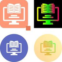Monitor Icon Design vector