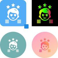 Ux Review Icon Design vector
