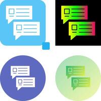 Project Consulting Icon Design vector