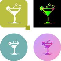 Cocktail Icon Design vector