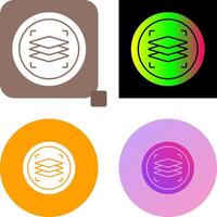 Layers Icon Design vector