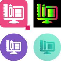 Web Design Icon Design vector