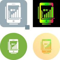 Mobile Icon Design vector