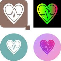 Cardiogram Icon Design vector