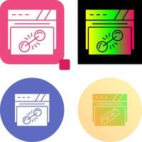 Link Icon Design vector