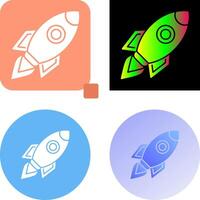 Launch Icon Design vector