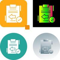 Return Icon Design vector