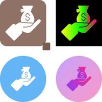 salario icono diseño vector