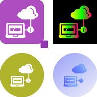 Laptop Icon Design vector