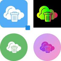 Trash Icon Design vector
