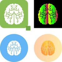 diseño de icono de cerebro vector