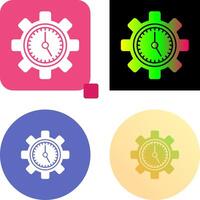 Time Management Icon Design vector