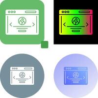 Web Page Icon Design vector