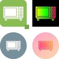 Microwave Icon Design vector
