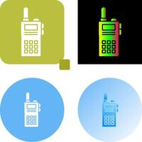 Walkie Talkie Icon Design vector