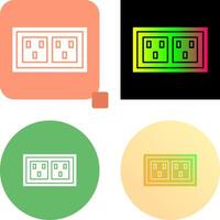 Socket Icon Design vector