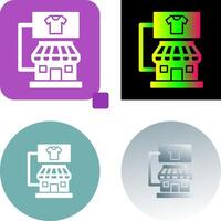 Store Icon Design vector